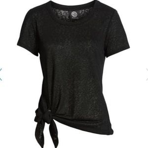 Bobeau Side Tie Tee